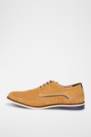 Derbies em nobuck Jules - Castanho-claro