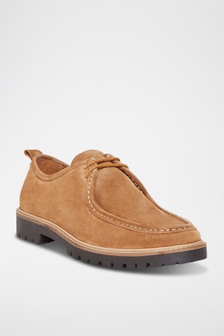 Derbies em nobuck Promenant - Camel