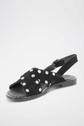 Sandálias em nobuck Uzzi - Preto