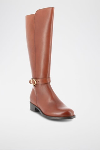 Botas em couro Illimite - Castanho