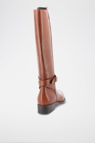 Botas em couro Illimite - Castanho