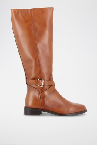 Bottes en cuir Emilliane - Camel
