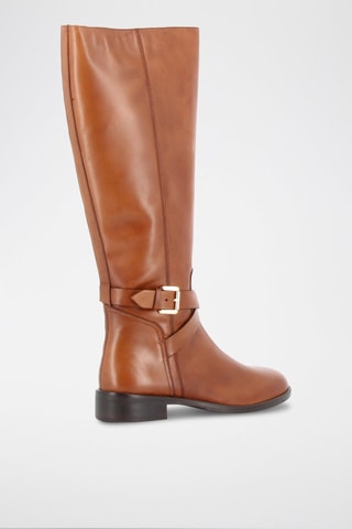 Bottes en cuir Emilliane - Camel