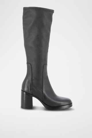 Bottes en cuir Marya - Noir