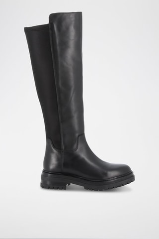 Botas em couro Lalie - Preto