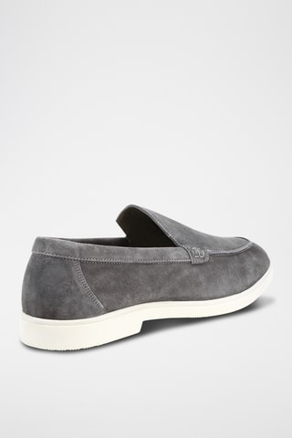 Mocassins em nobuck Clement - Cinzento-escuro