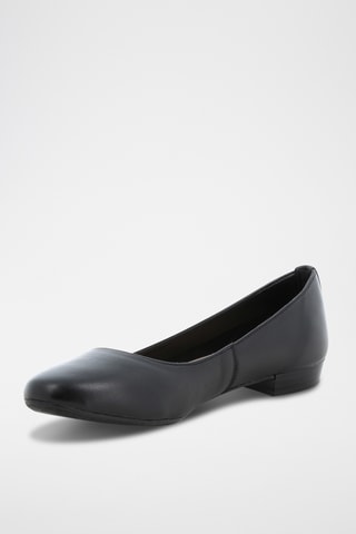 Ballerines en cuir Etola - Noir