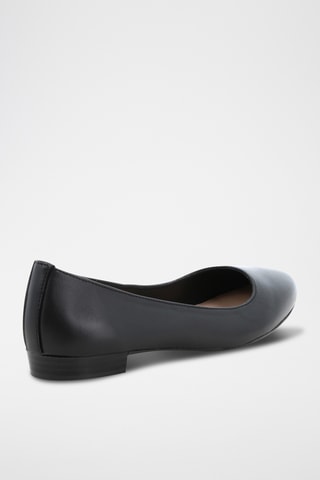 Ballerines en cuir Etola - Noir
