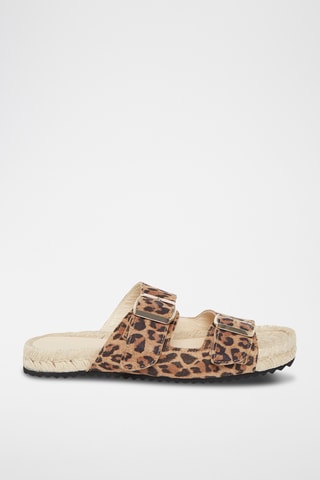 Mules em nobuck Sandy - Bege