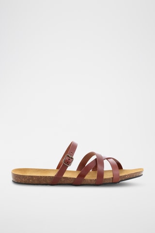 Mules em couro Payotte - Camel