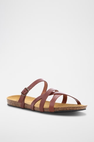 Mules em couro Payotte - Camel