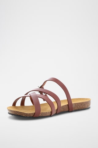 Mules em couro Payotte - Camel