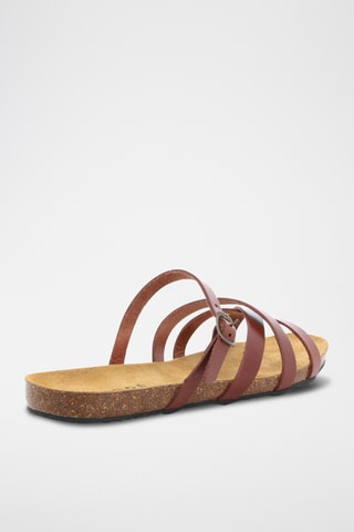 Mules em couro Payotte - Camel