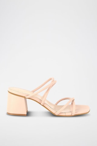 Chinelos de salto Carinissima - Rosa