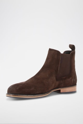 Boots Chelsea em nobuck Adam 2 - Castanho