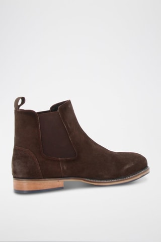 Boots Chelsea em nobuck Adam 2 - Castanho