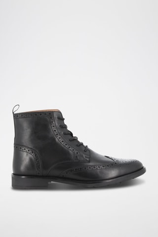 Boots em couro Axel 2 - Preto