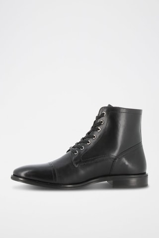 Boots em couro Julien 2 - Preto