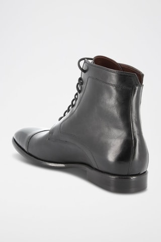Boots em couro Reveur - Preto