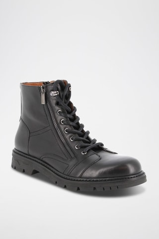 Boots em couro Rabaz - Preto