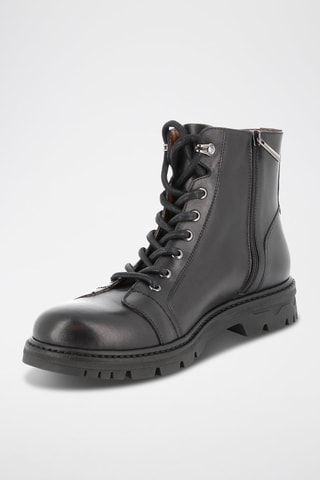 Boots em couro Rabaz - Preto