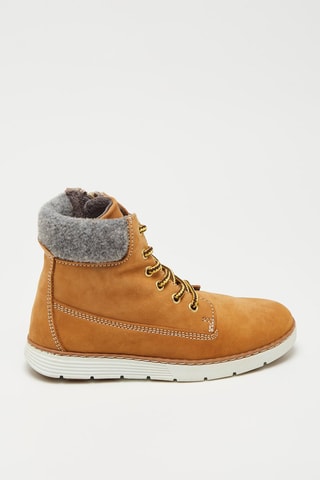 Boots em nobuck Trotteur - Camel