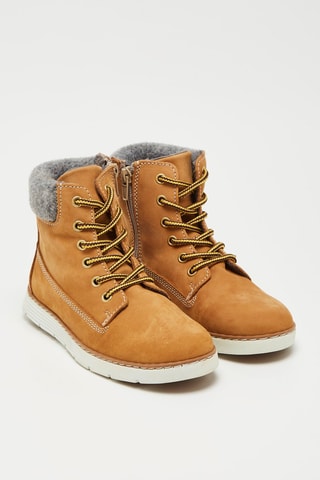 Boots em nobuck Trotteur - Camel