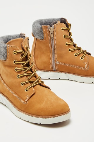 Boots em nobuck Trotteur - Camel