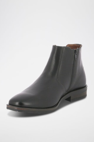 Boots em couro Padova - Preto