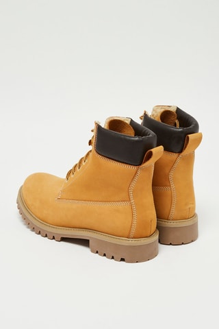 Boots em couro Padoux - Camel