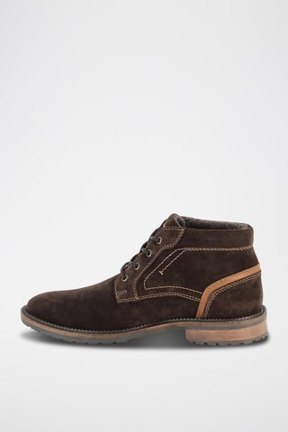 Boots em couro Pamir - Castanho