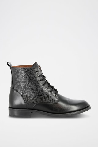 Boots em couro Posio - Preto