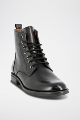 Boots em couro Posio - Preto