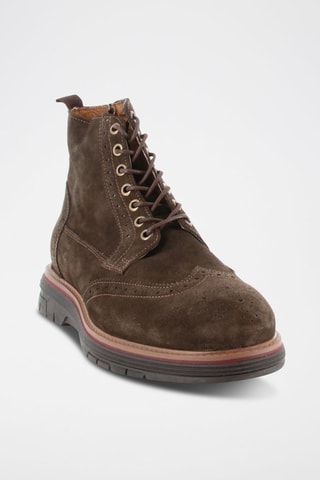 Boots em nobuck Regen - Castanho-escuro