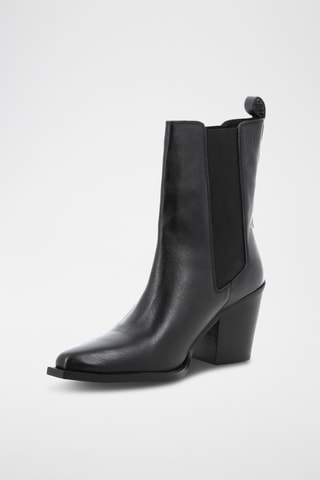 Bottines Chelsea en cuir Sevda - Noir
