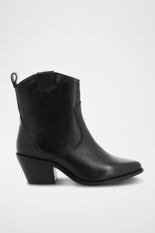 Bottines en cuir Cowie - Noir
