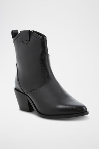 Bottines en cuir Cowie - Noir