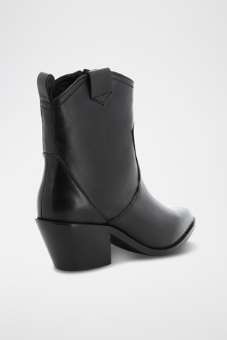 Bottines en cuir Cowie - Noir