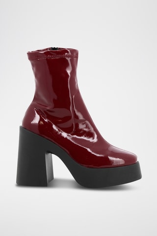 Bottines vernies Adiaratou - Bordeaux
