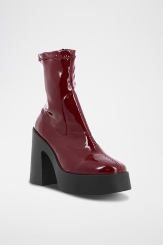 Bottines vernies Adiaratou - Bordeaux