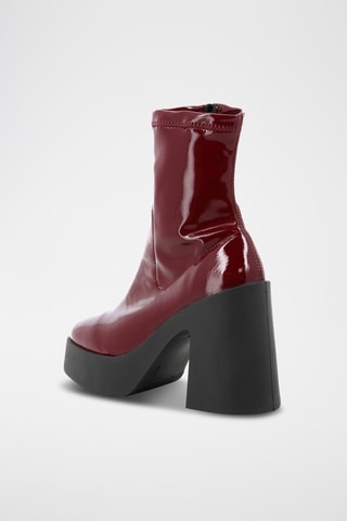 Bottines vernies Adiaratou - Bordeaux