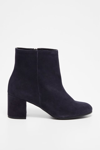 Botins em nobuck Cadroe - Azul-marinho