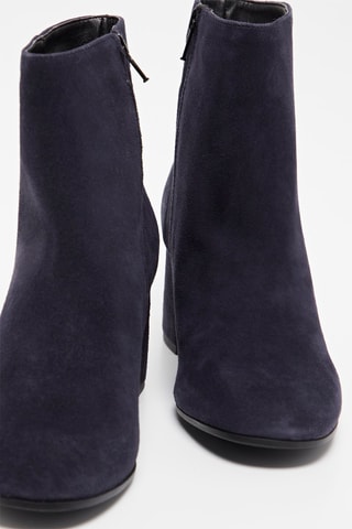 Botins em nobuck Cadroe - Azul-marinho