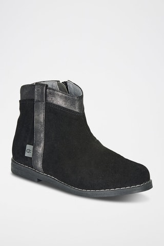 Botins em nobuck Nolwenn - Preto
