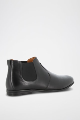 Botins Chelsea em couro Rasiglio 2 - Preto