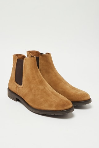 Botins Chelsea em nobuck Jobbot 2 - Bege
