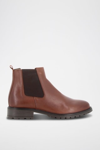 Bottines Chelsea en cuir Gnocchi - Marron