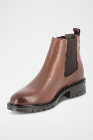 Bottines Chelsea en cuir Gnocchi - Marron