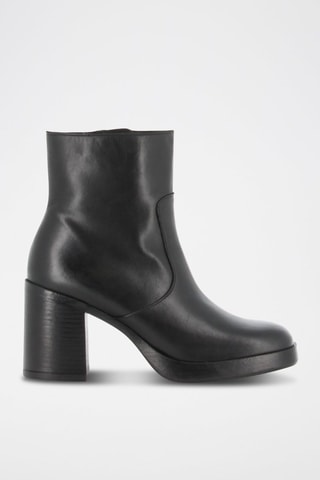 Bottines en cuir Laurel - Noir