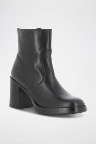 Bottines en cuir Laurel - Noir